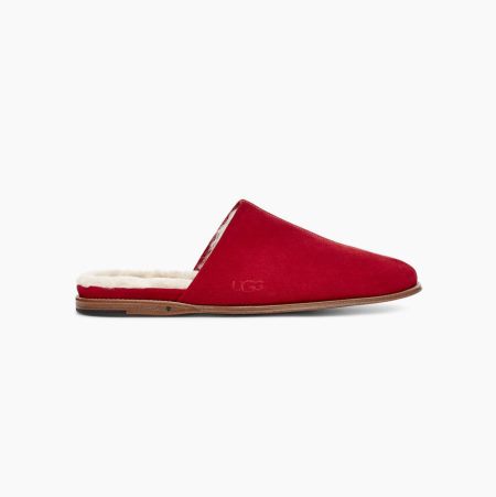 UGG Chateau Slip-On Red Slippers for Men (WUKD01534)